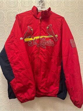 Men’s Cardinals Fleece Jacket Sz XL